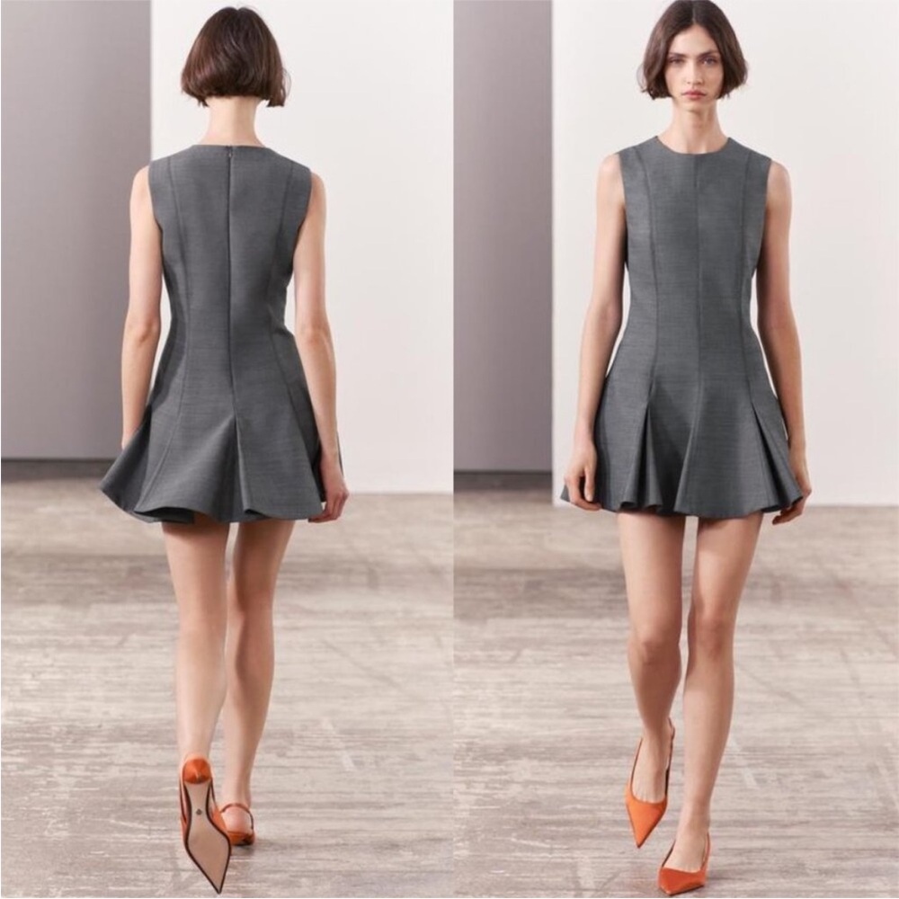 ZARA SKATER MINI DRESS